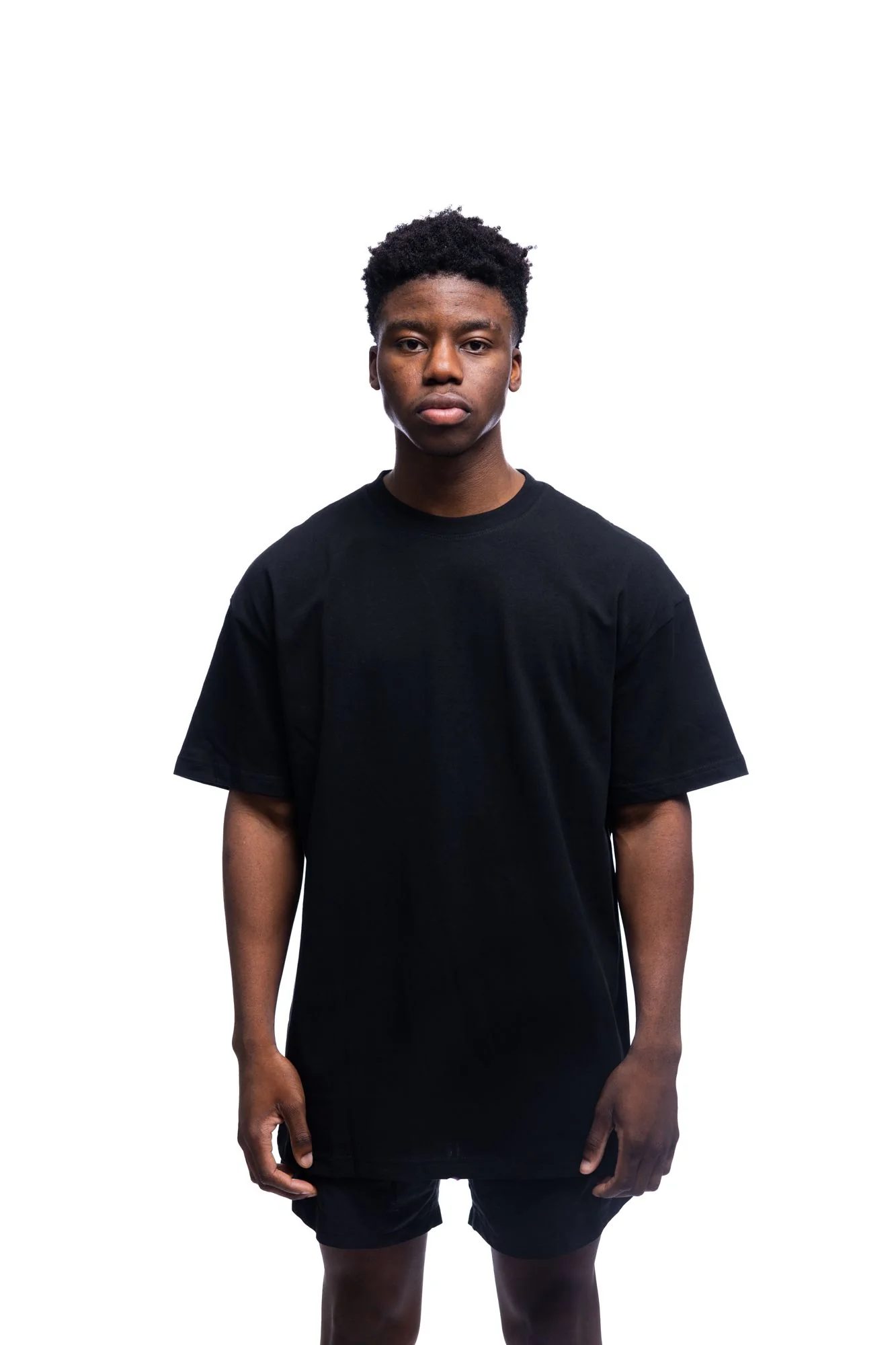 Premium Tee - Black - Image 4
