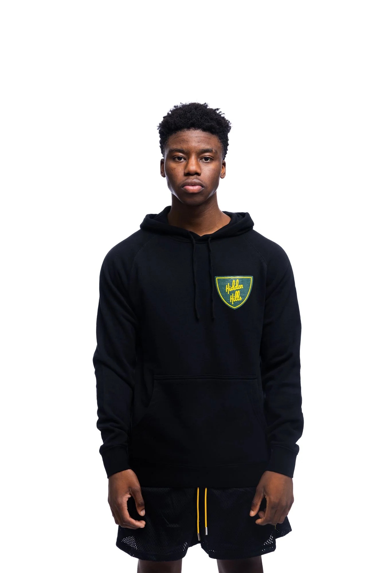 Shield Hoodie - Black - Image 5