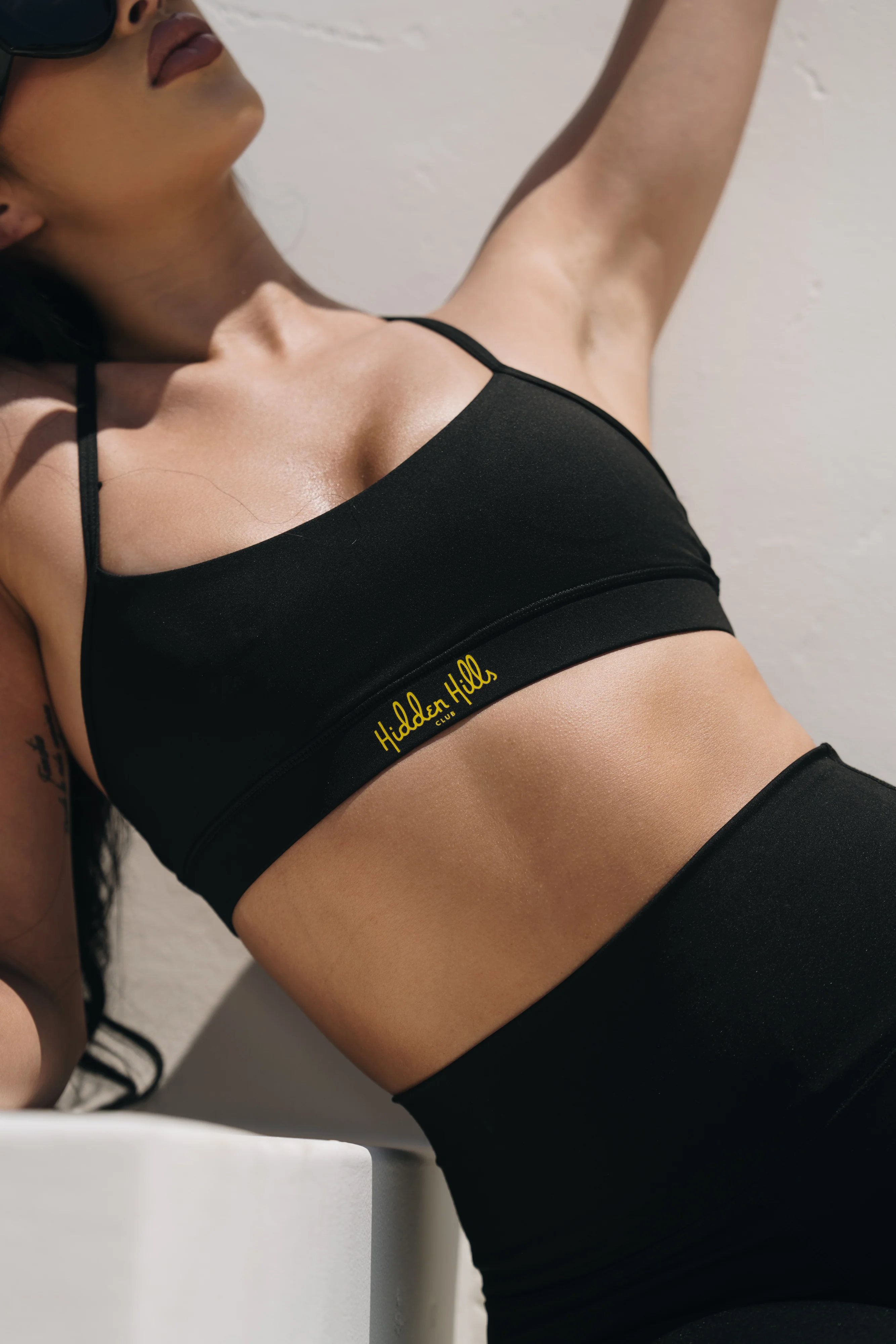 Women's Y Back Top - Black - Image 5